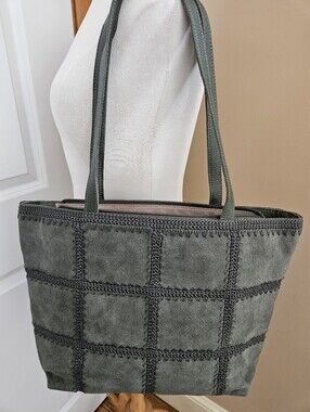 The Sak Melrose Zipper Tote Bag Xtra Large In Moss Color